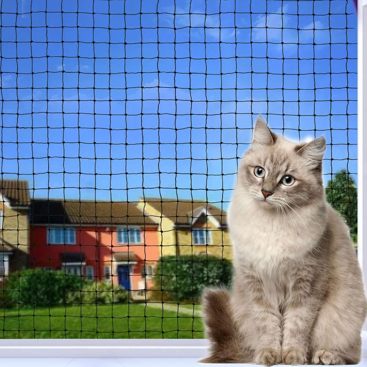 Detalle de Tatamiyya Katzennetz 6x3m für Balkon