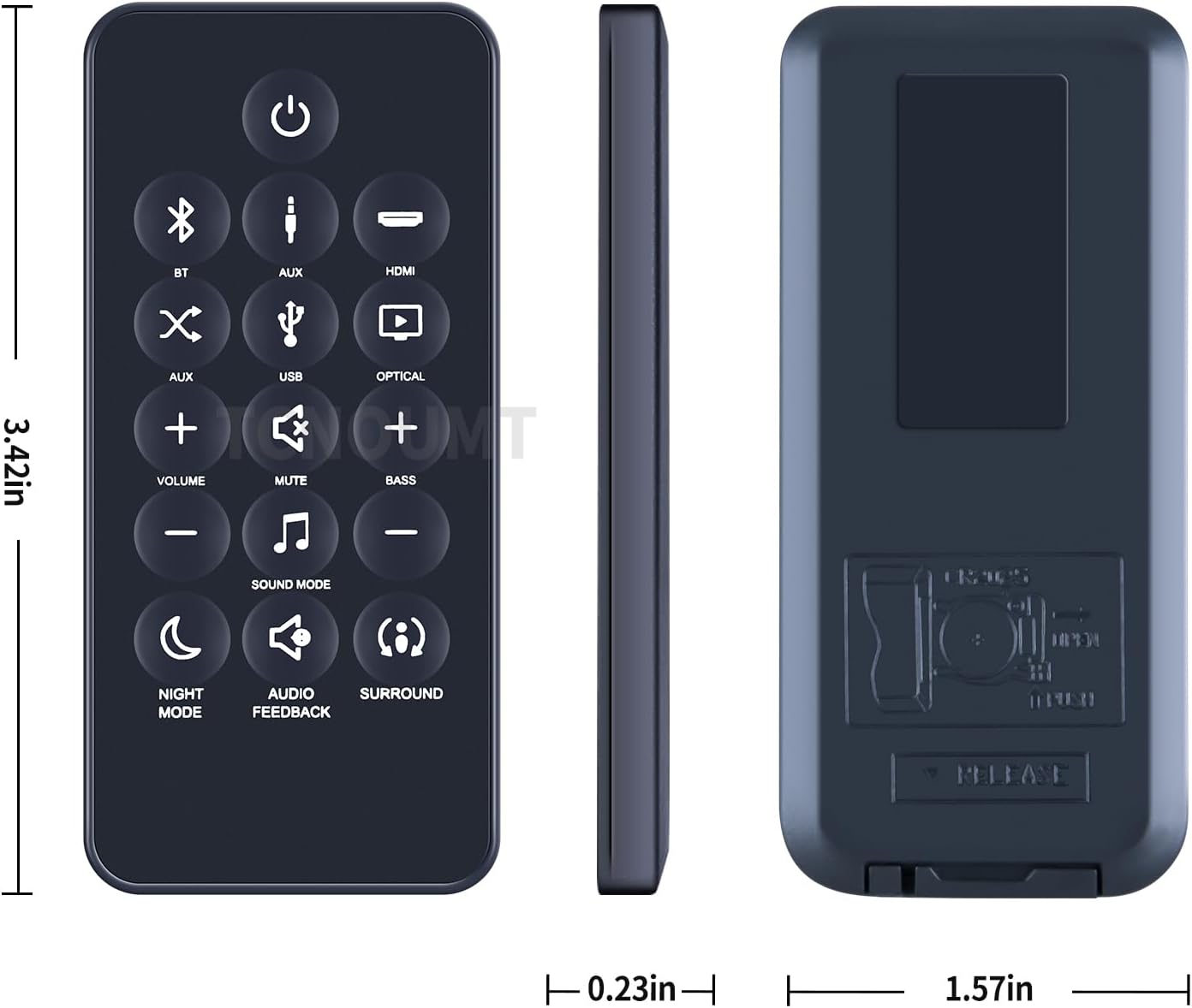 Detalle 1 de JBL Bar Studio 2.0 remote BT0520