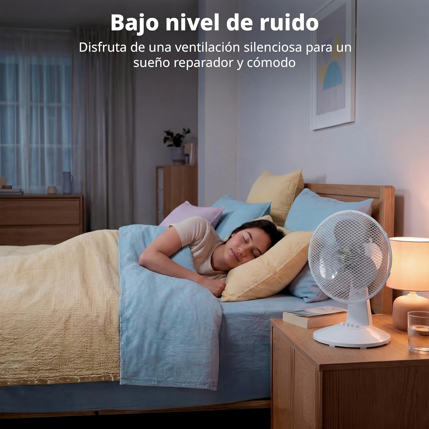 Thumbnail 4 de Comfee' Ventilador de Mesa Silencioso 23 cm 🌬️ Ligero y Oscilante