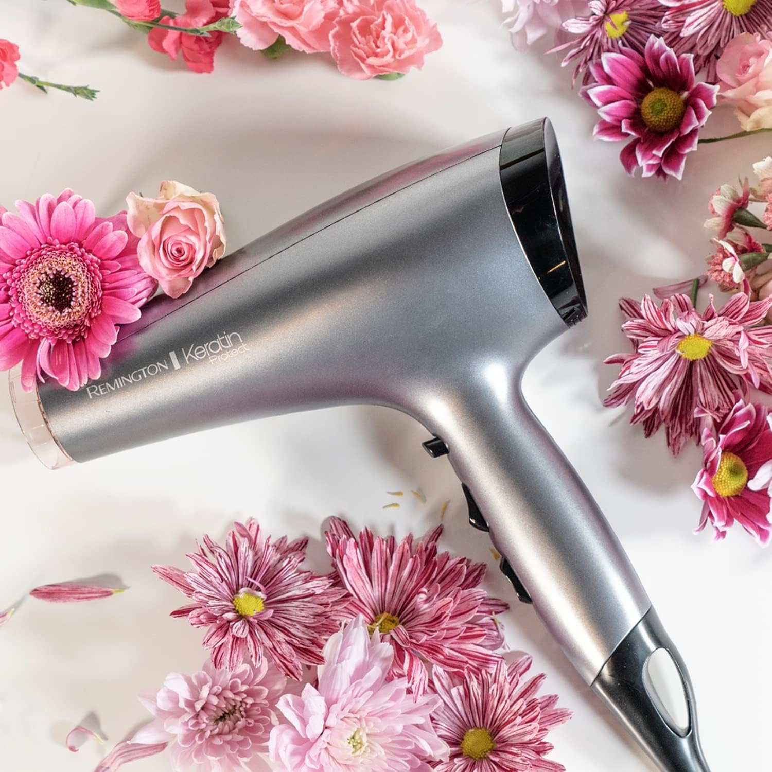 Thumbnail 6 de Remington Keratin Protect Hair Dryer AC8008 (2200W) with ionic conditioning, keratin & almond oil