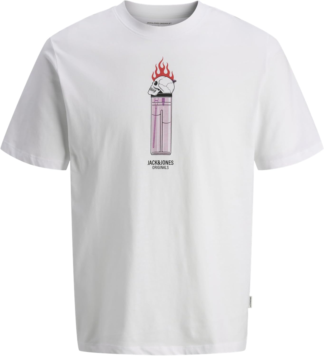 Thumbnail 5 de JACK & JONES Jorholiday Skull tee SS Cn camiseta hombre