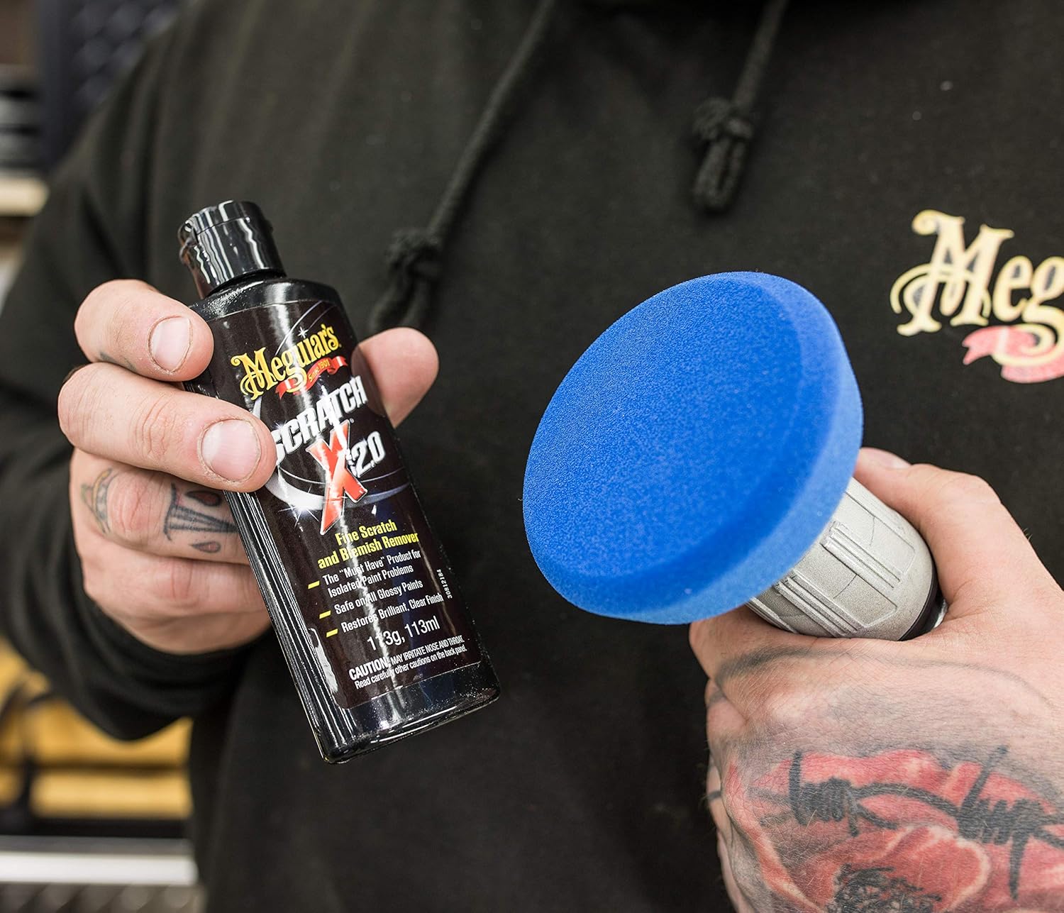 Detalle 2 de Meguiar's G190200Eu Scratch Removal Kit: light scratches, blemishes & swirls
