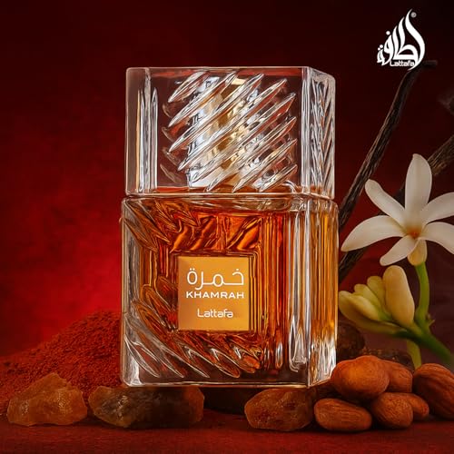 Detalle de Lattafa Khamrah Eau De Parfum 100 ml – oriental gourmand, unisex