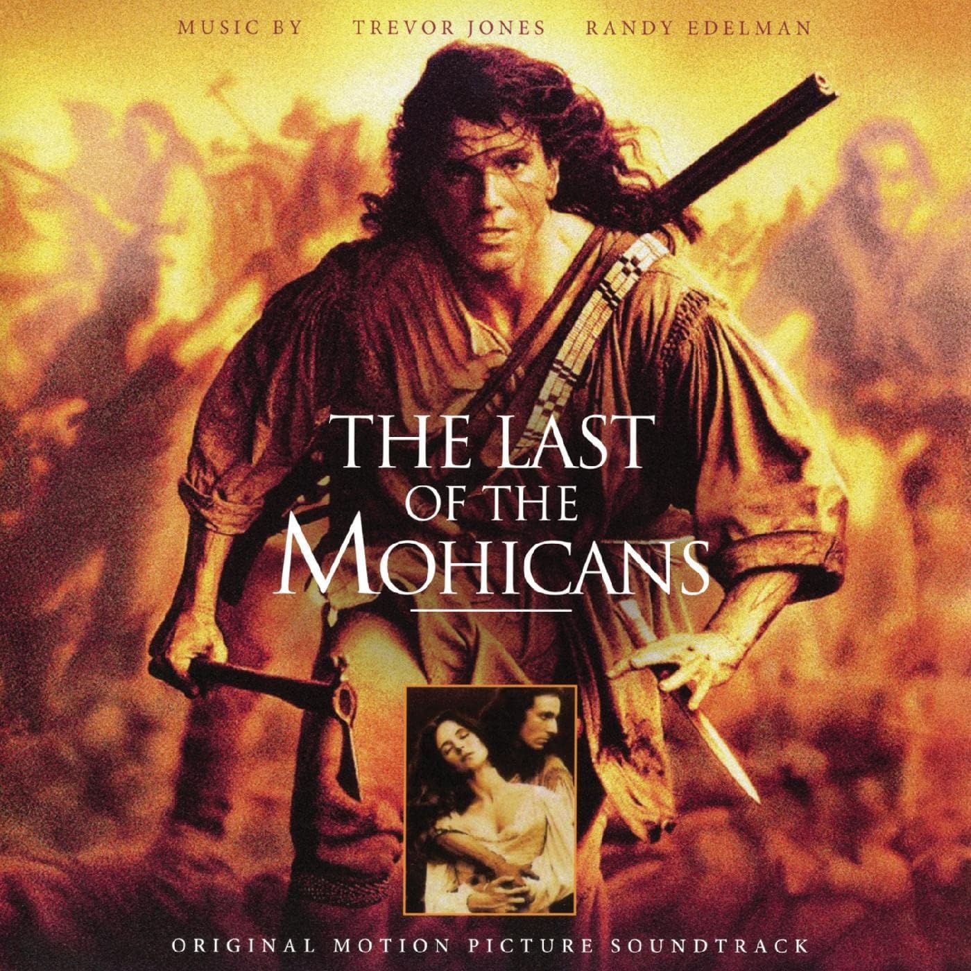 Detalle de Last of the Mohicans Original Motion Picture Soundtrack, Double LP Peach Vinyl