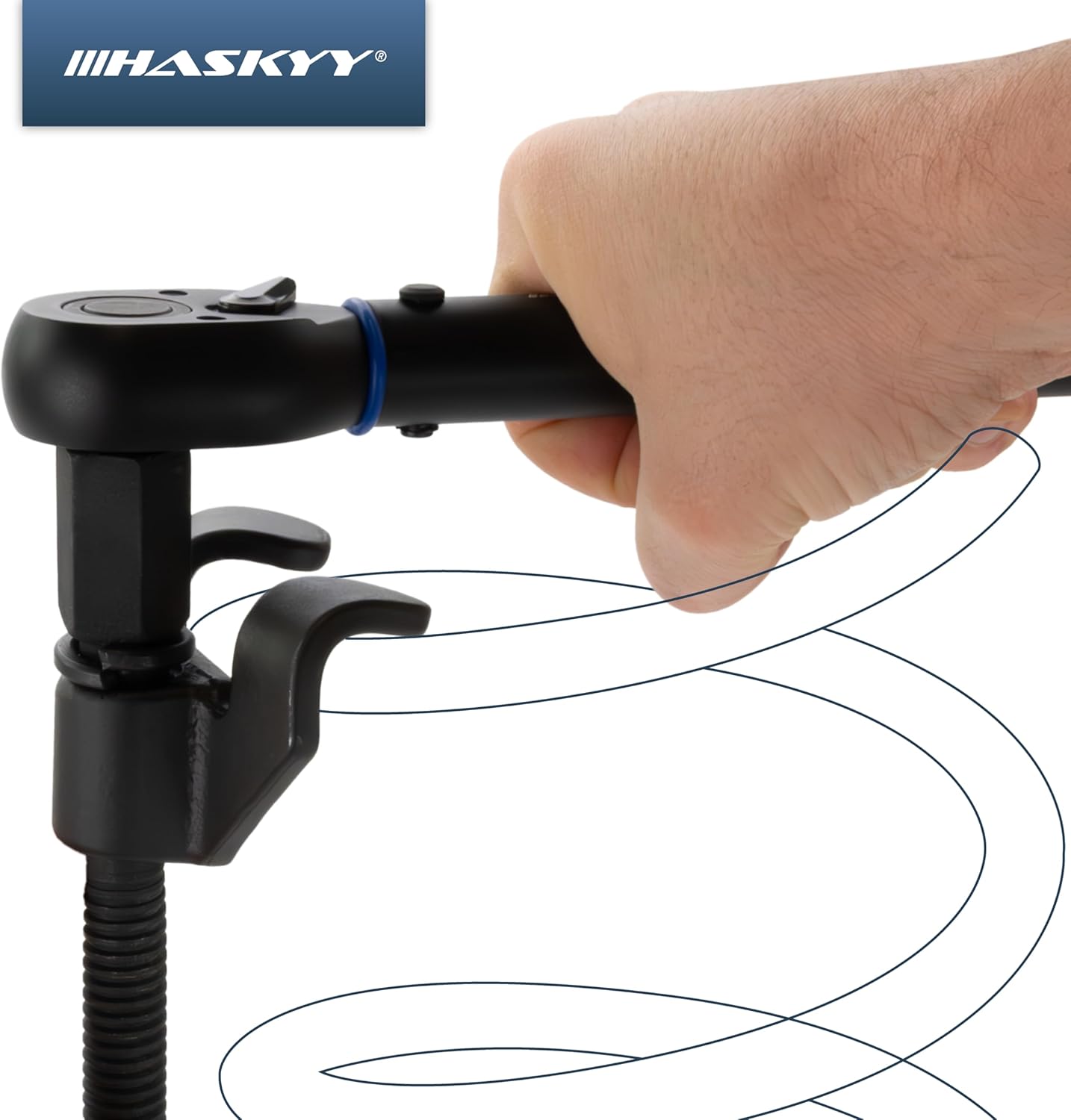 Thumbnail 3 de Kit Compresseur Ressort Amortisseur HASKYY – 2 pièces, portée 380 mm, pour montage et démontage