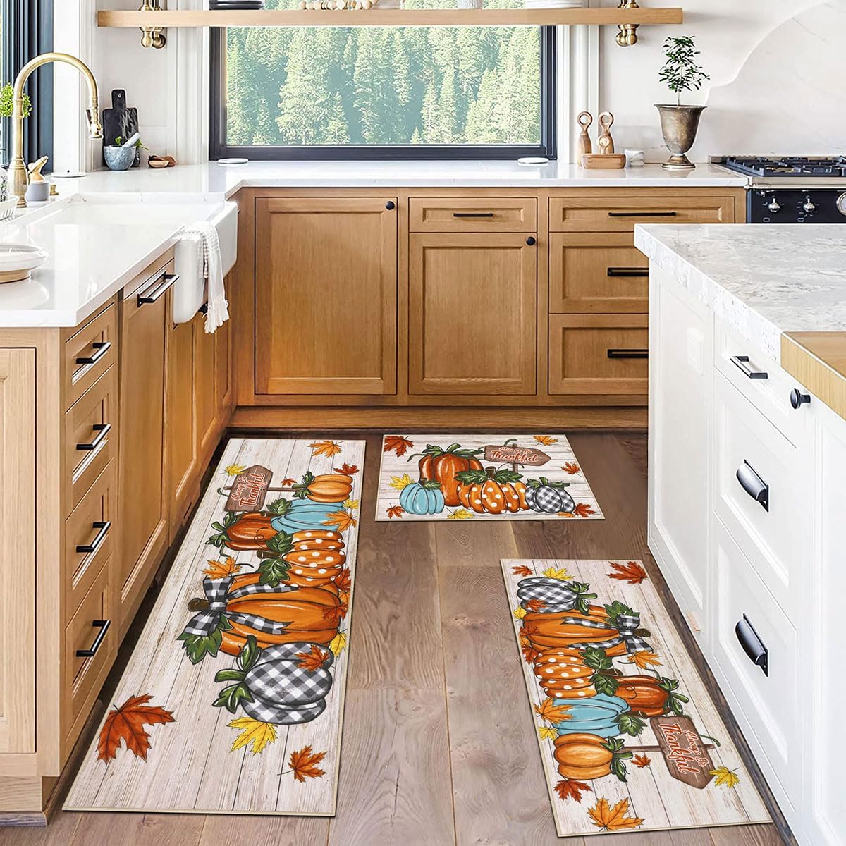 Thumbnail 6 de U'Artlines Kitchen Rug Set of 3