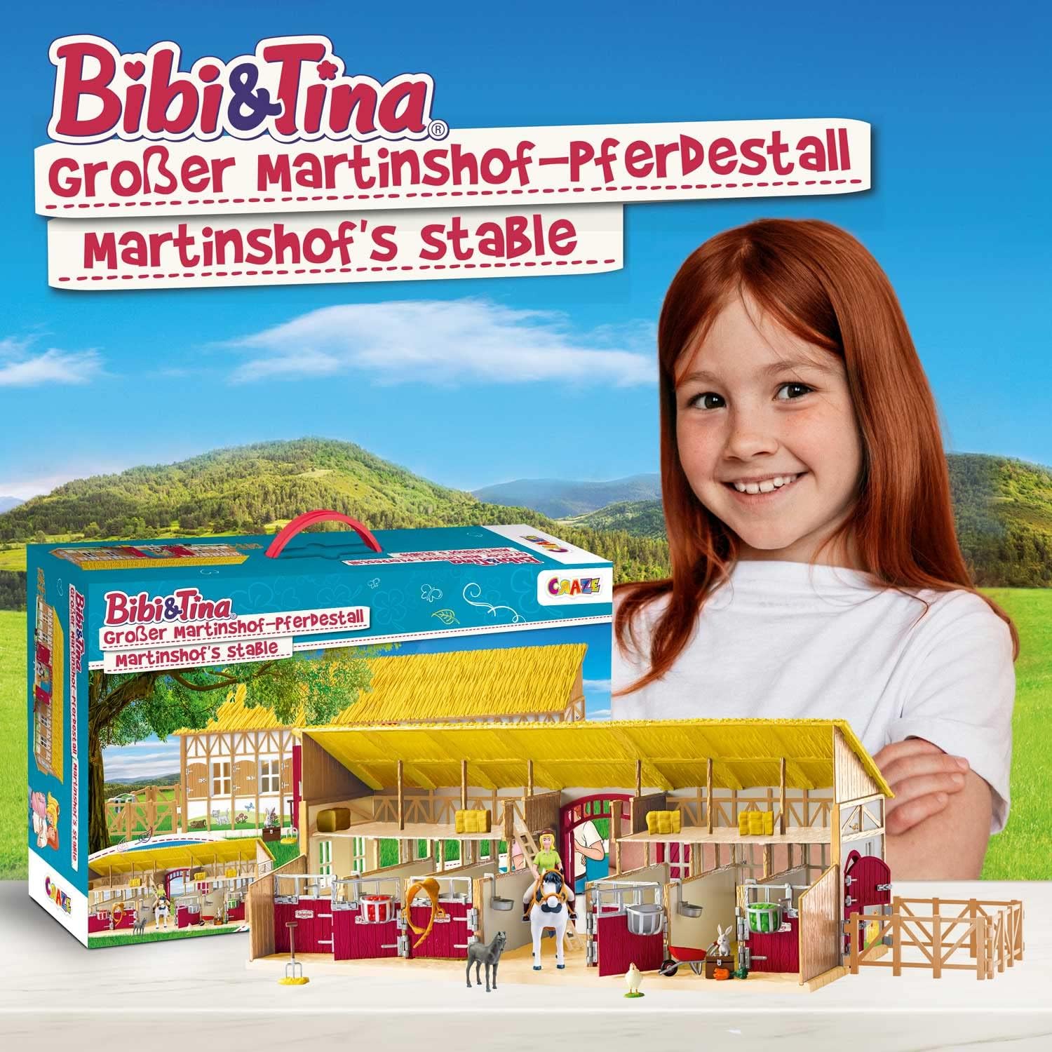 Thumbnail 6 de Craze Bibi & Tina Set de Jeu XXL Écurie Martinshof – Jouets Chevaux et Accessoires