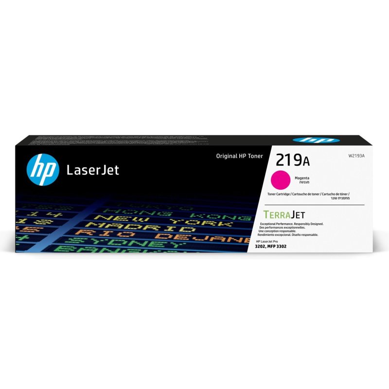 Detalle de HP LaserJet 219A Magenta cartucho tóner
