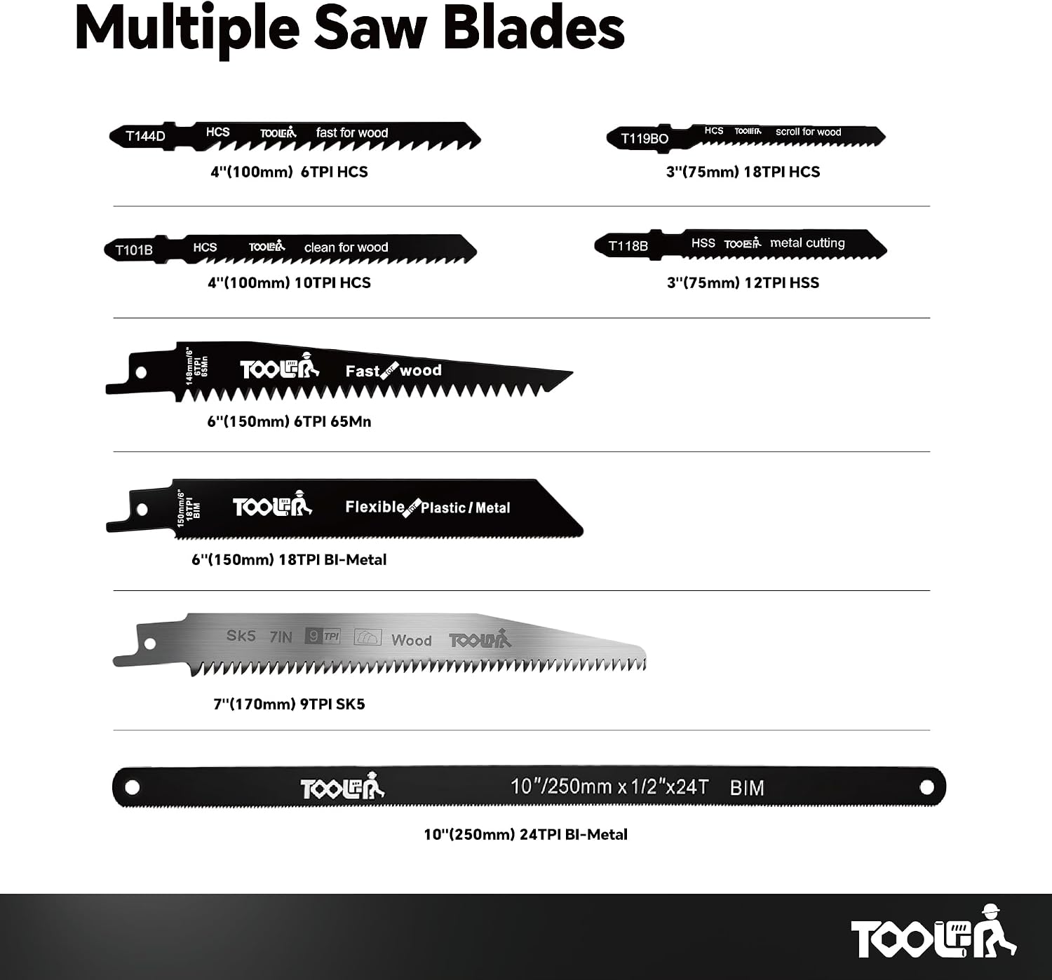Thumbnail 2 de TOOLAN Hand Saw, 8-in-1