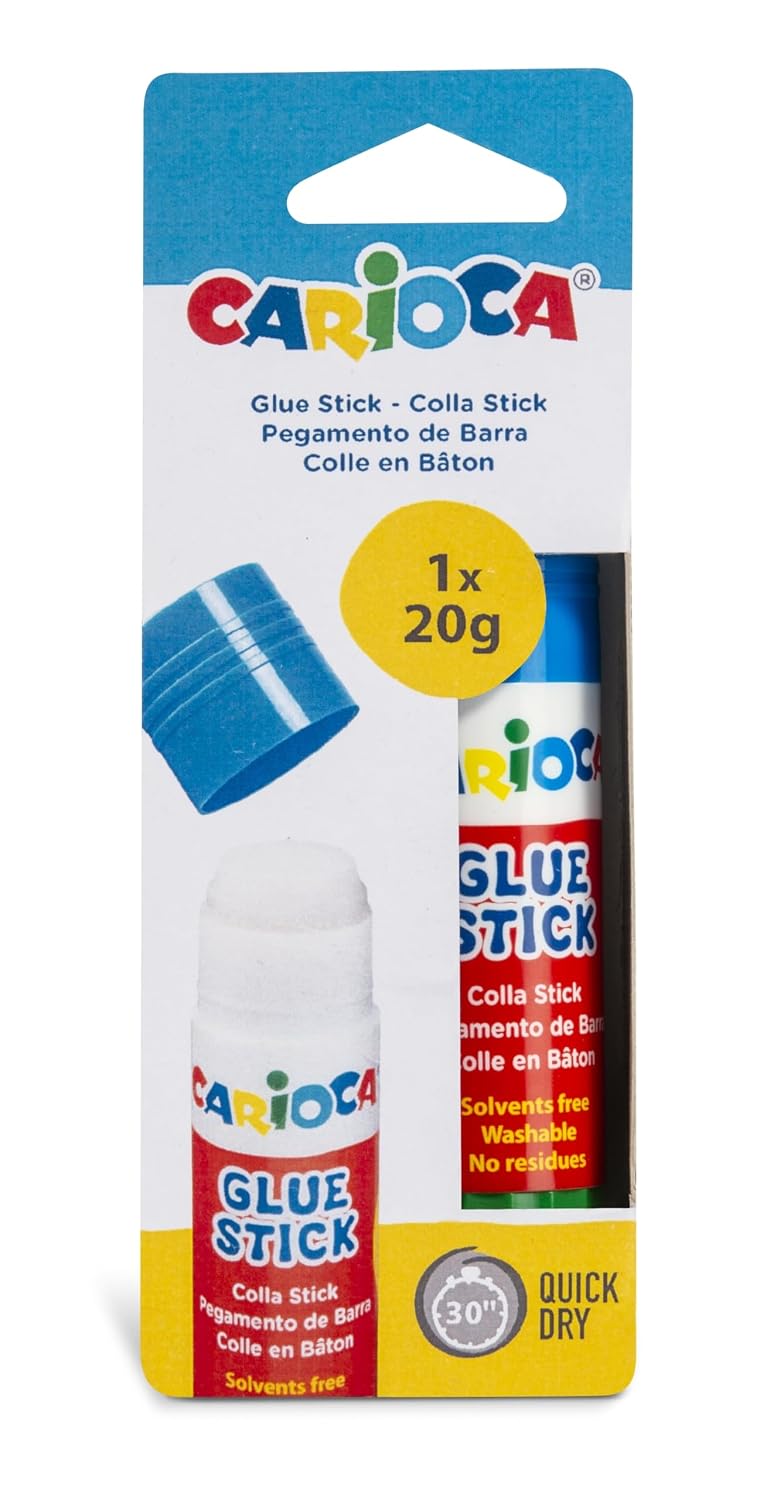 Detalle de Carioca 42071 limstift 20 g, tvättbart och utan lösningsmedel