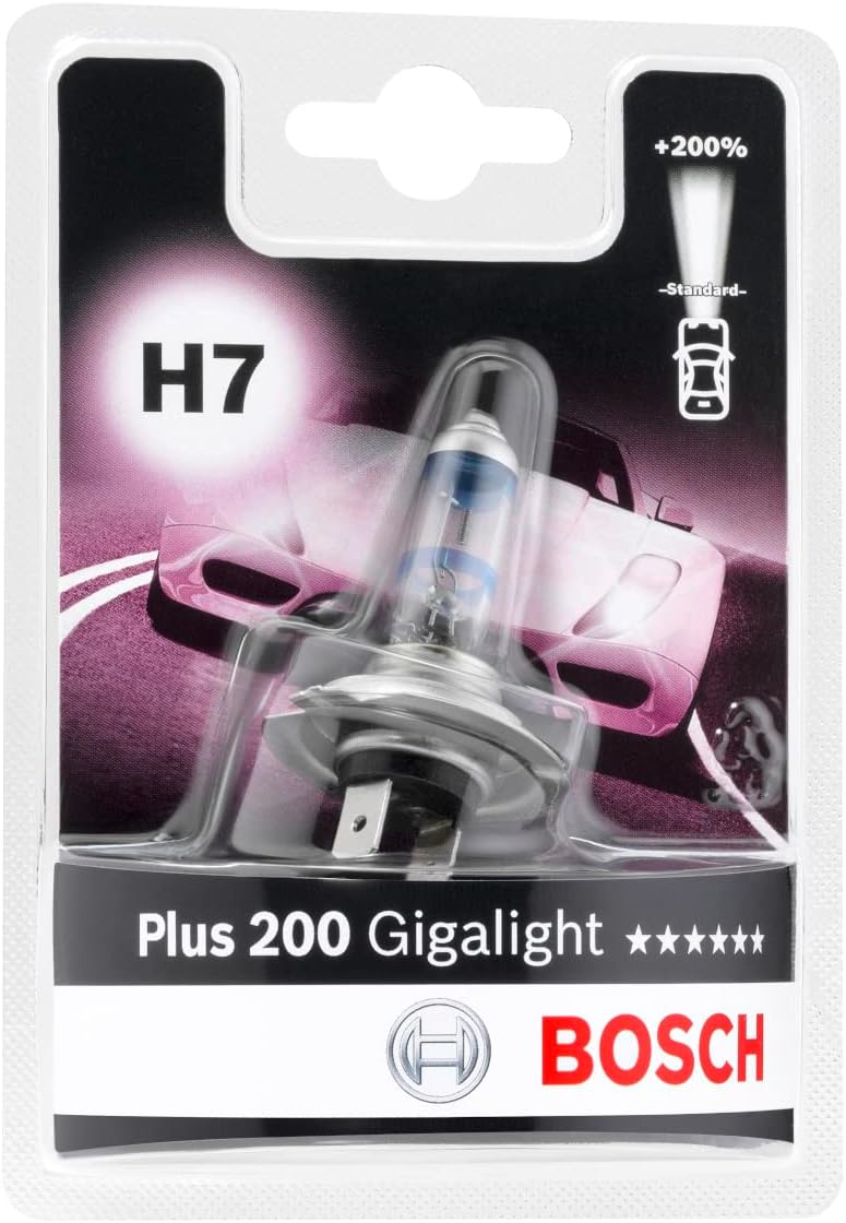 Thumbnail 5 de Bosch Lampadine alogene H7 Plus 200 Gigalight (PX26d) 12V 55W, confezione da 2