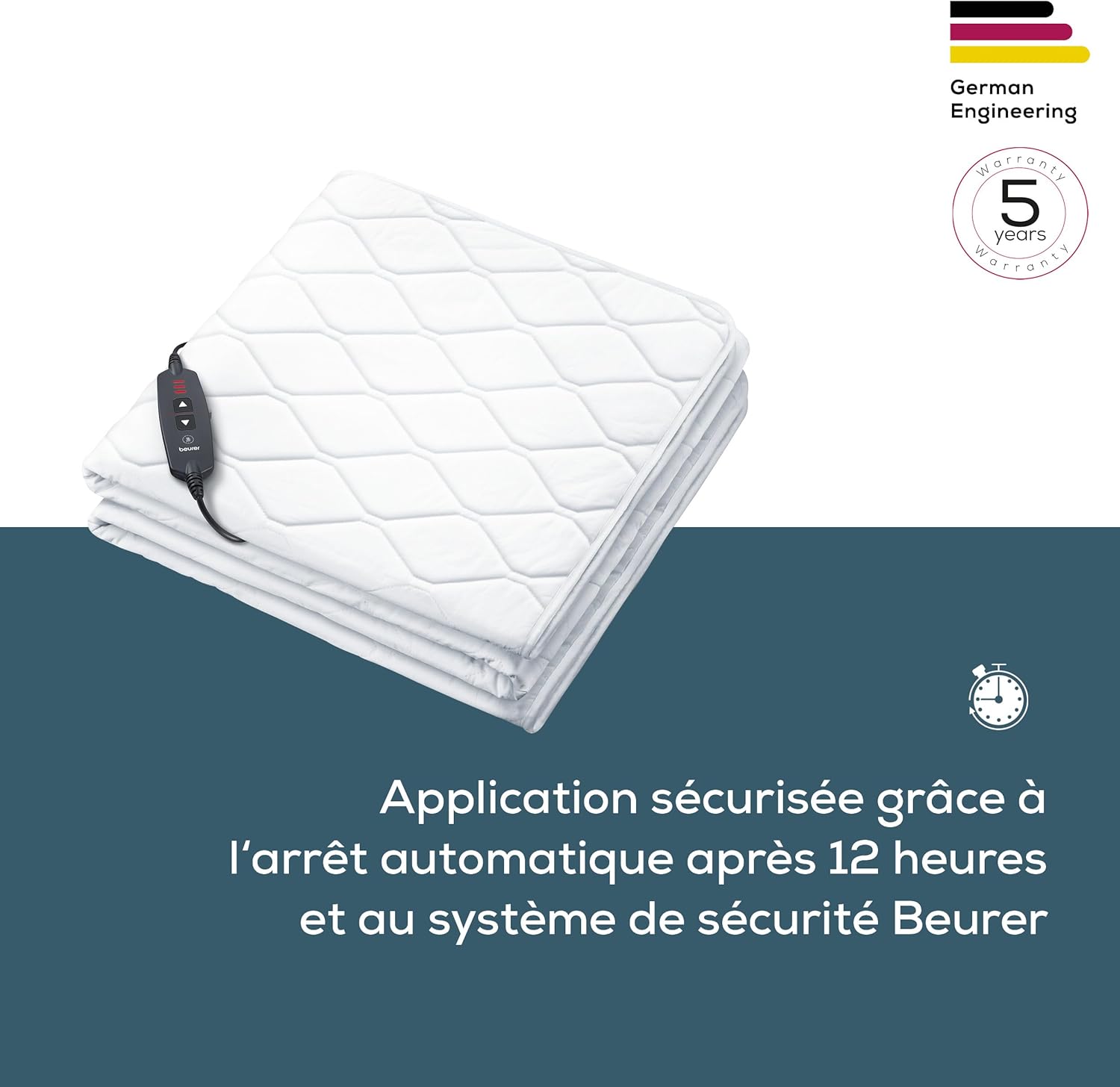 Thumbnail 2 de Beurer UB 74 sous-couverture chauffante 200x100 cm ⚙