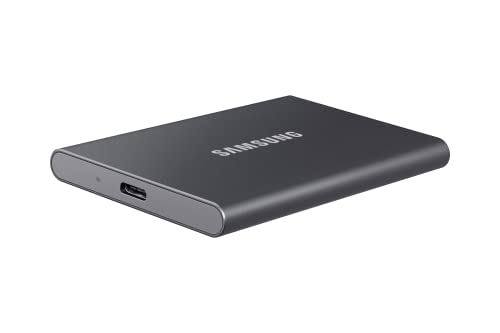 Detalle de Samsung SSD Externe T7 1 To gris titane (MU-PC1T0T/WW) – performance rapide et sécurité