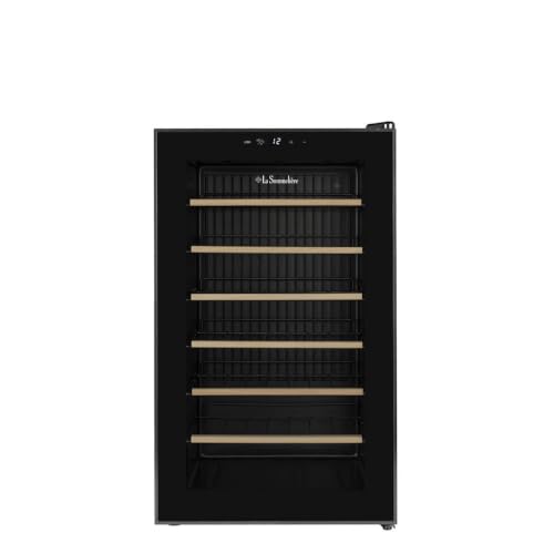 Detalle de LA SOMMELIERE Cave hybride ultra silencieuse 28SILENCE – 28 bouteilles