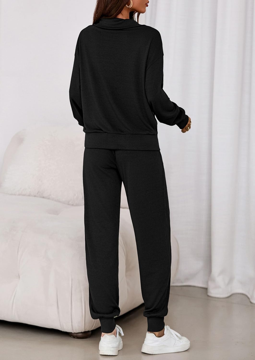 Thumbnail 4 de PRETTYGARDEN Fall 2-Piece Lounge Set S