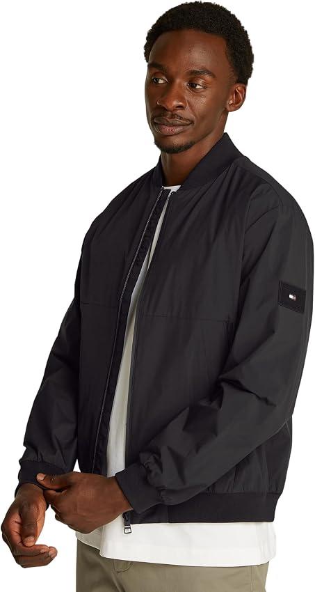 Detalle de Tommy Hilfiger Cazadora bomber Hombre XL negra