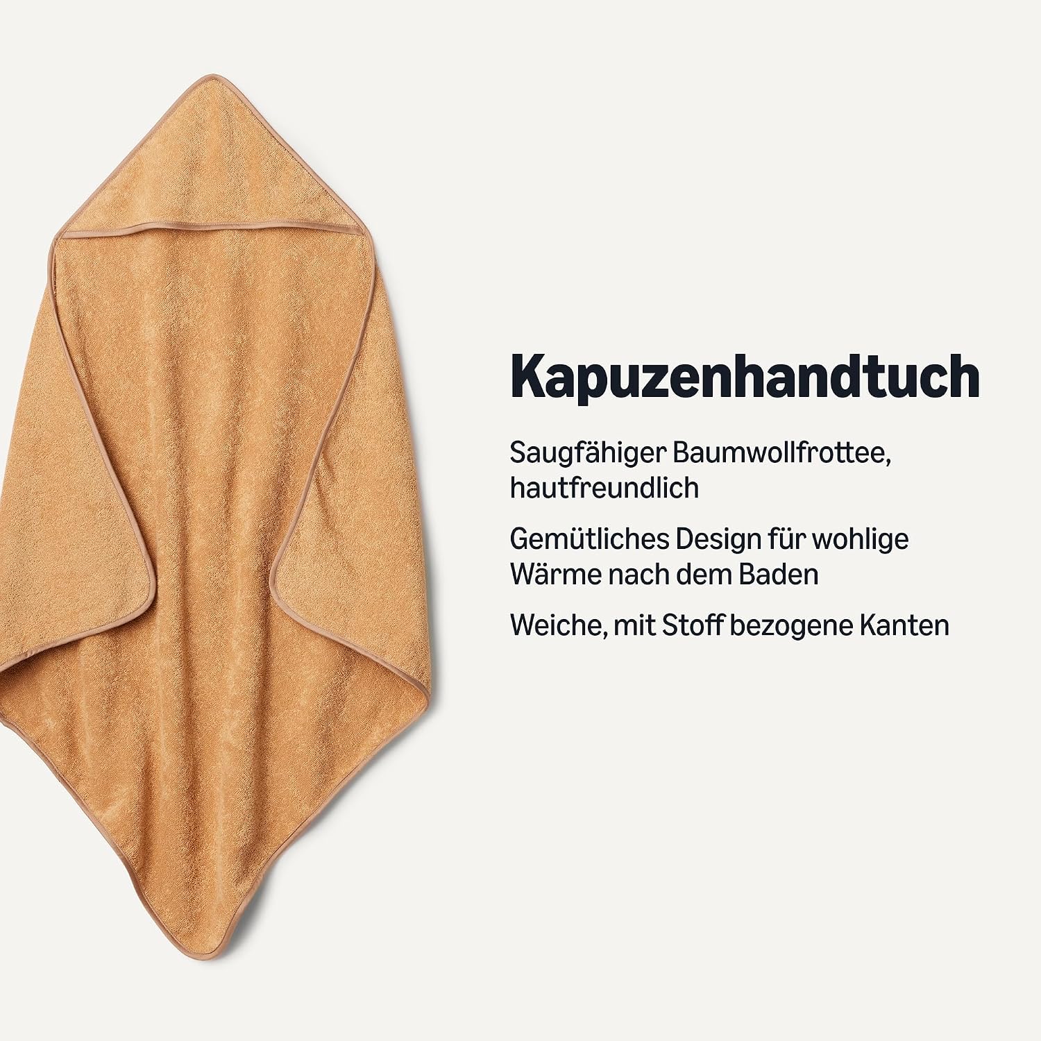 Thumbnail 1 de Amazon Essentials Unisex Baby Badetuch mit Kapuze – Baumwollfrottee, Sofia Grainge Kollaboration