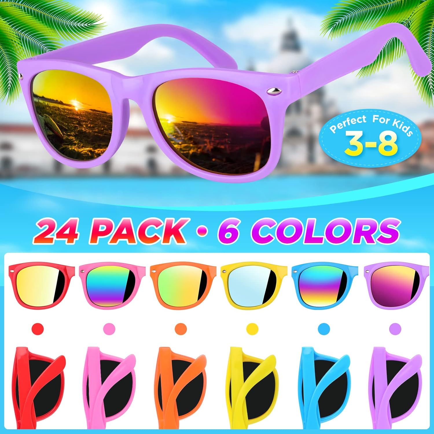Thumbnail 2 de GINMIC Kids sunglasses 24 Pack UV400