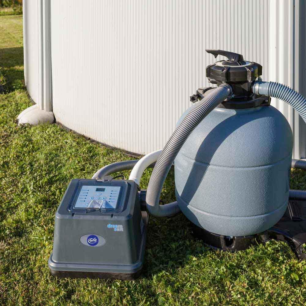 Detalle 2 de Gre GSS25 – elektrolizer solny do basenów naziemnych do 25 m³ z wyświetlaczem LED