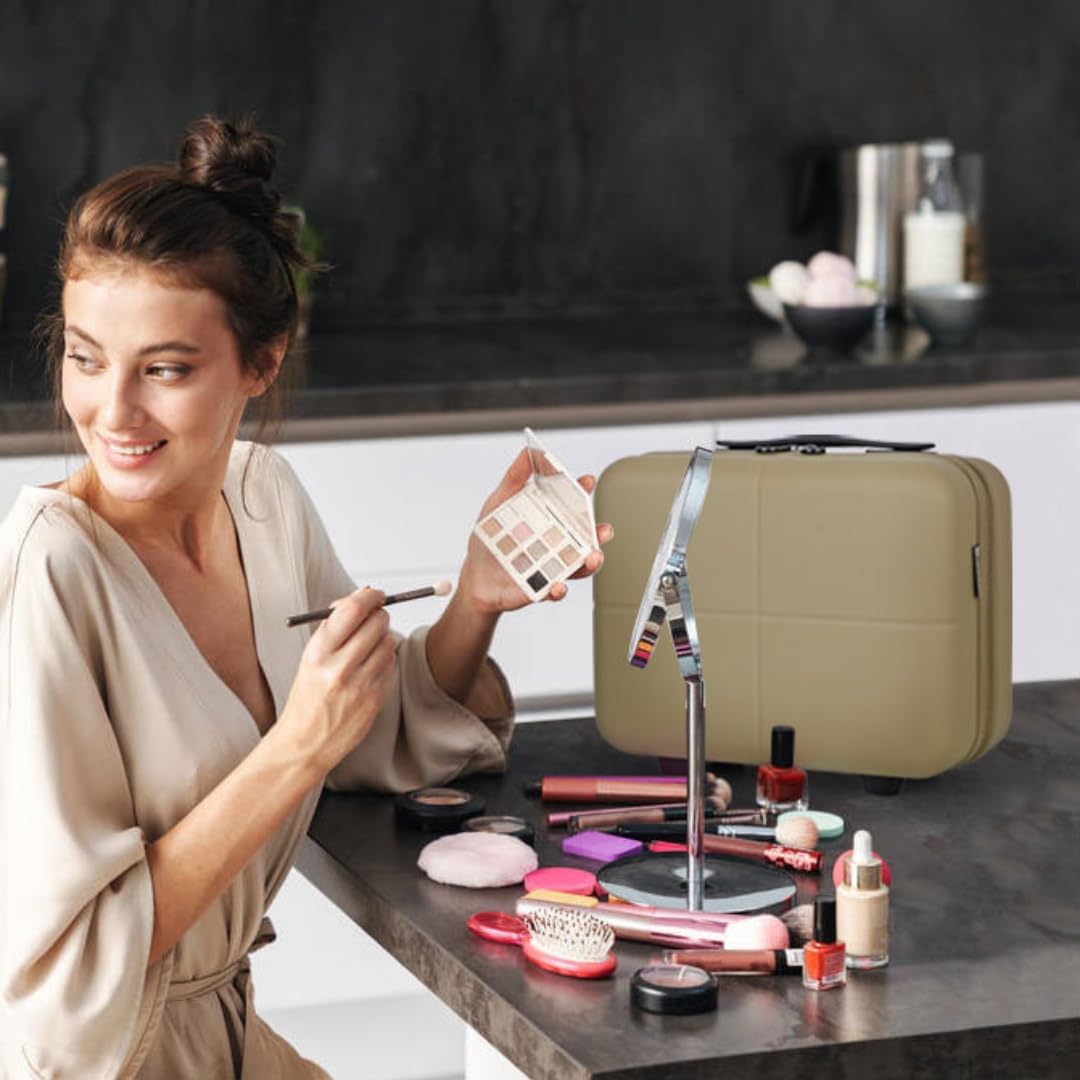 Detalle de Premium Makeup Travel Case Set polycarbonate
