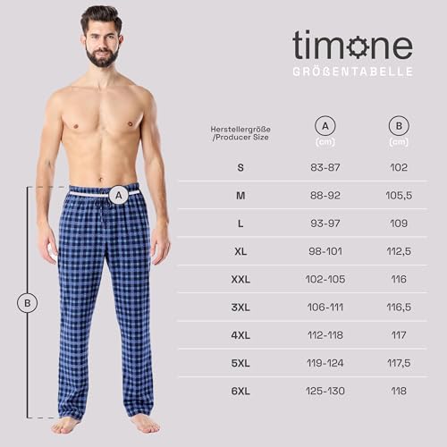 Thumbnail 5 de Timone Pantalon pyjama homme 100 % coton ⚙