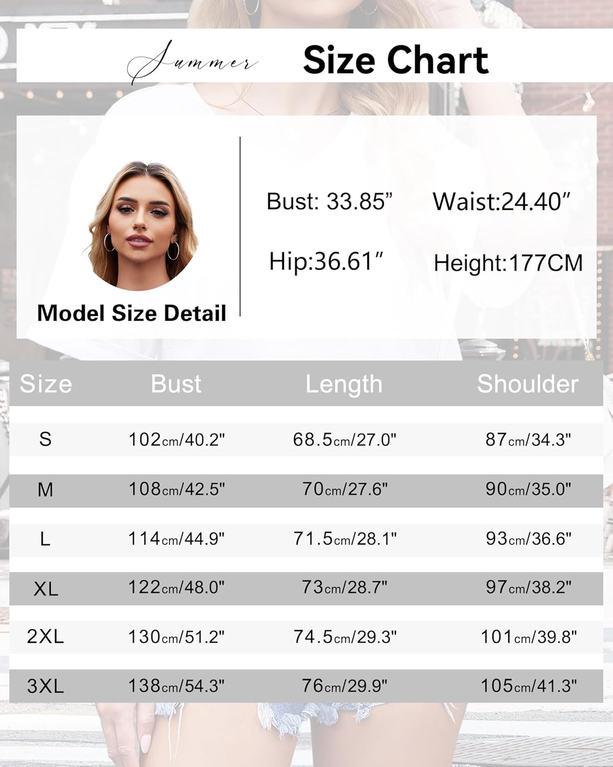 Thumbnail 4 de WNEEDU Tee Shirt Oversize Femme Col V été – Haut léger et décontracté pour l’été