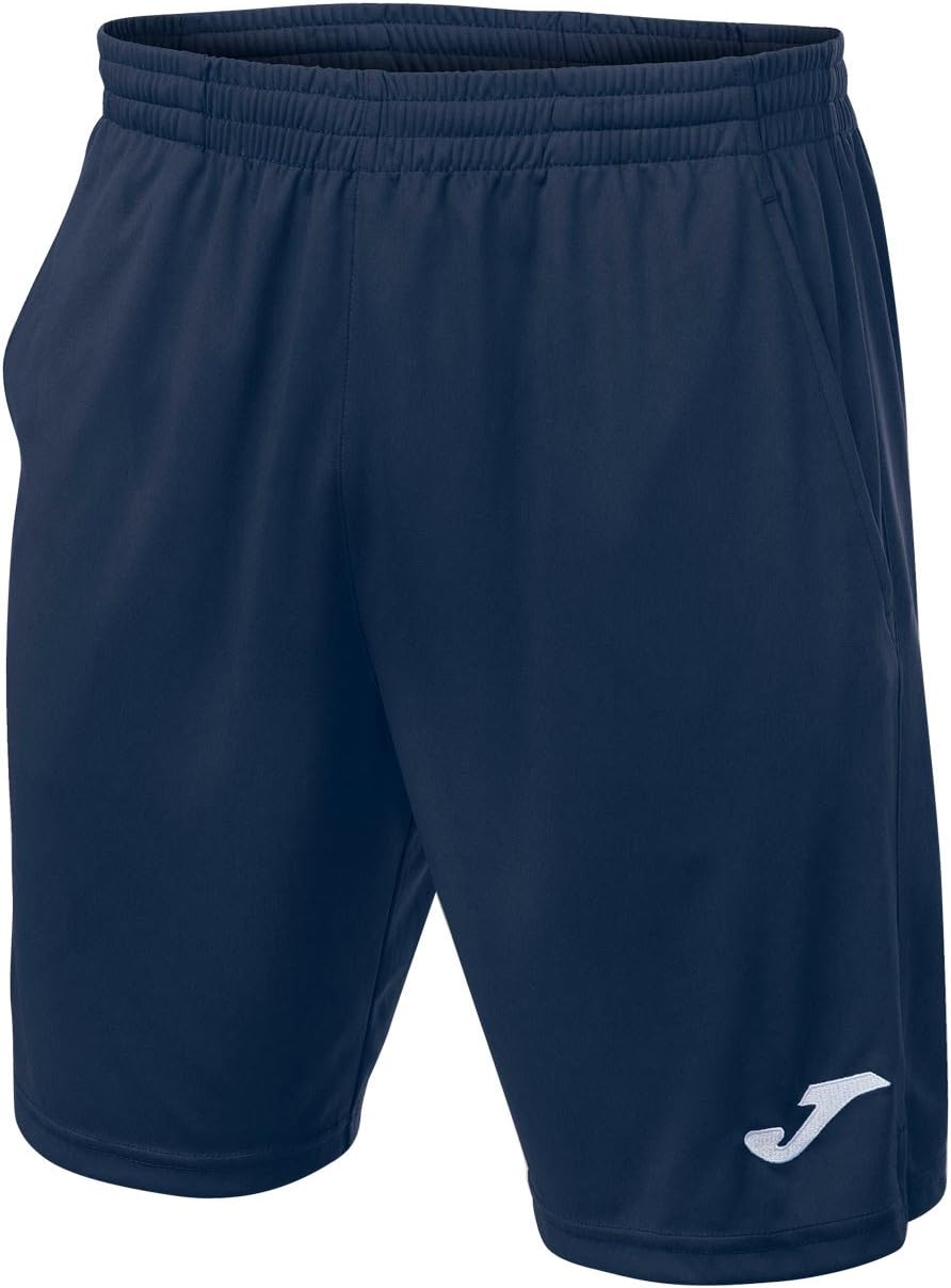 Detalle de Joma Bermuda Hombre Drive con Bolsillos y Ajuste de Cordón Negro 5XS-XXL