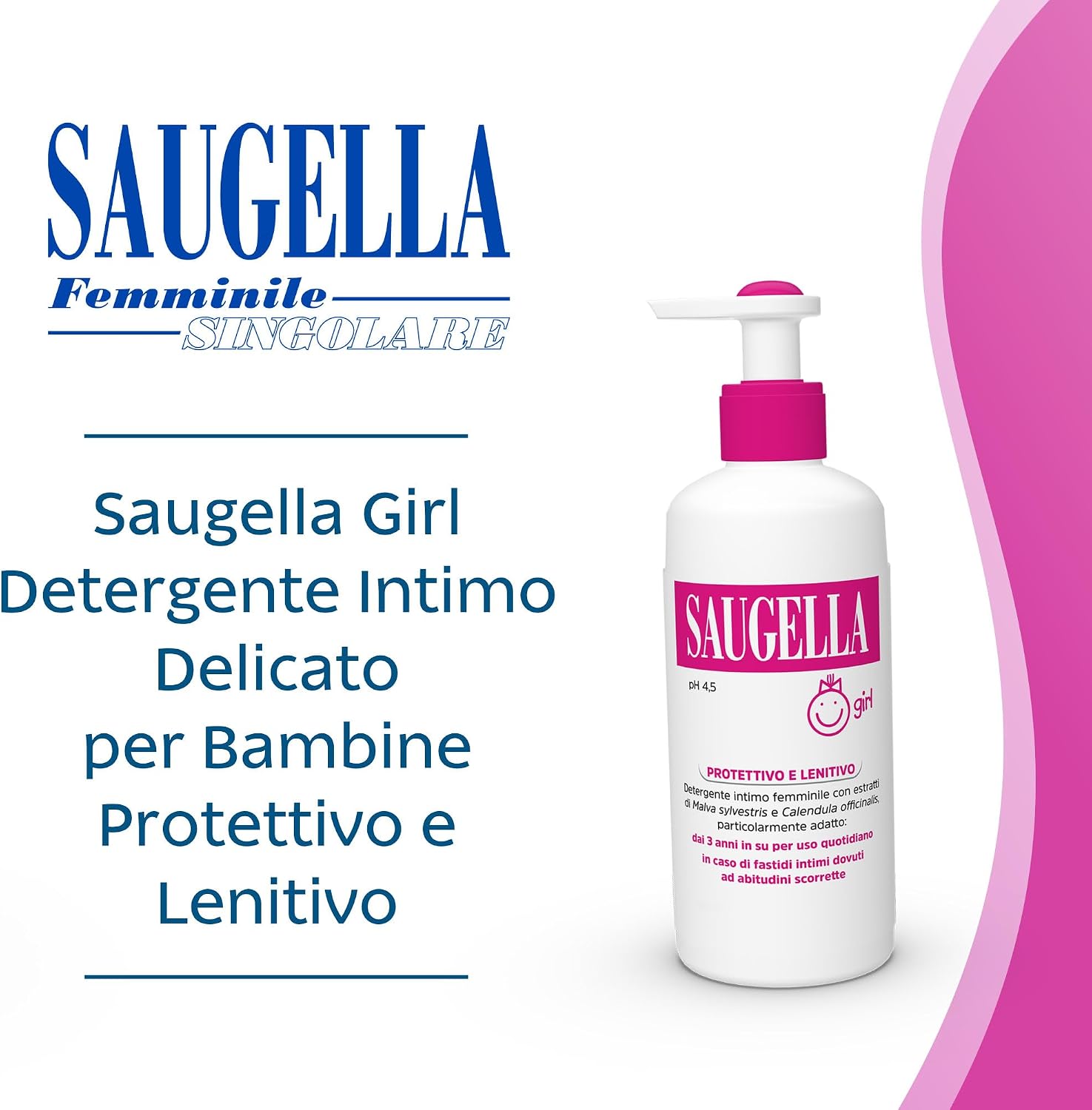 Thumbnail 1 de Saugella Girl Detergente Intimo 200 ml