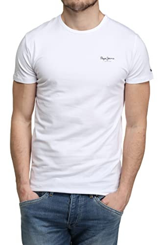 Detalle de Pepe Jeans Original Basic 3 N Camisetas Blanco XS para hombre