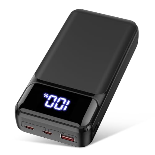 Detalle de EVARY Power bank da 24.000 mAh, ricarica rapida 22,5 W e torcia