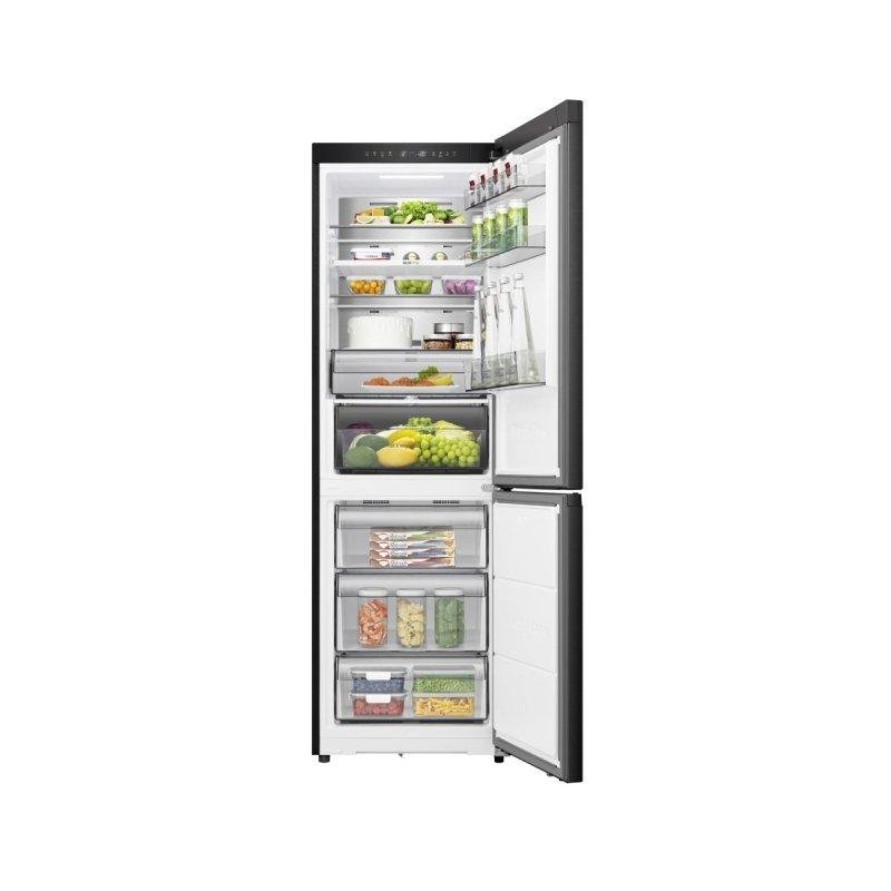 Detalle 2 de Frigorífico combi Hisense RB3K330SAFC Total No Frost 185,6 cm, 330 L, Negro, WiFi