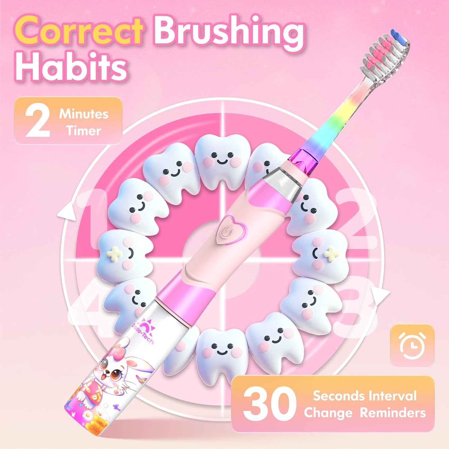 Thumbnail 5 de Kids electric toothbrush 24,000 VPM timer