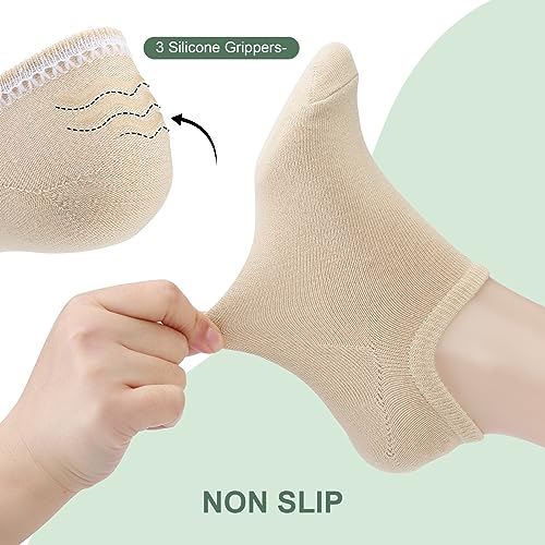 Thumbnail 3 de Niofind Bamboo Trainer Socks for Women and Men – No Show, Non-Slip, Low Cut