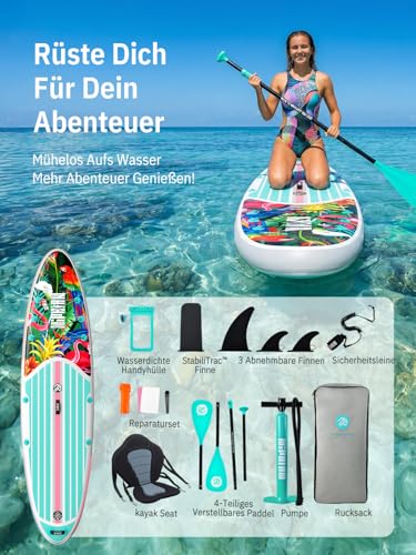 Thumbnail 7 de Niphean Stand Up Paddling Board mit Sitz – Komplettes SUP-Set für Familienabenteuer