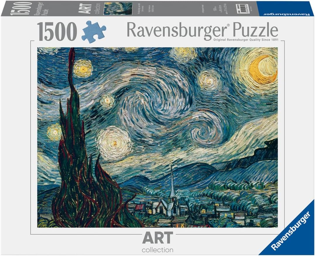 Detalle de Ravensburger Puzzle La Notte Stellata 1500 pezzi, 80×60 cm 🧩