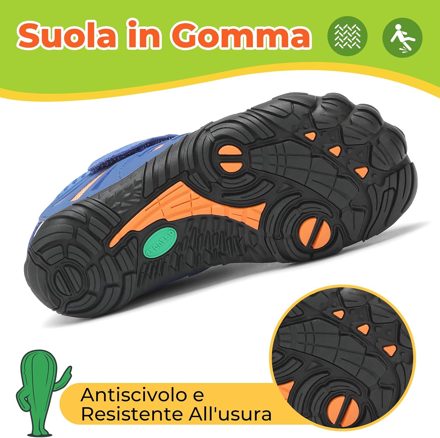 Thumbnail 4 de SAGUARO Barefoot Shoes Bambini - Scarpe Minimaliste Traspiranti per Ragazzi e Ragazze (Gr.24-36)