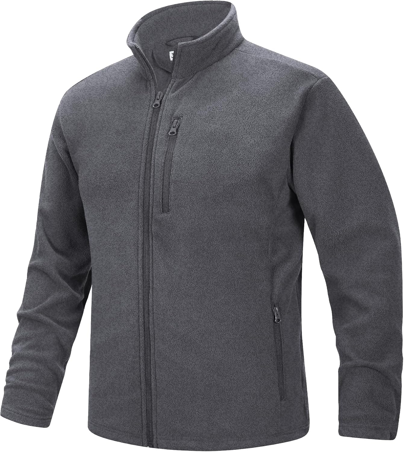 Thumbnail 6 de 33,000ft Herren Fleecejacke mit Stehkragen – leichte warme Übergangsjacke für Outdoor & Alltag