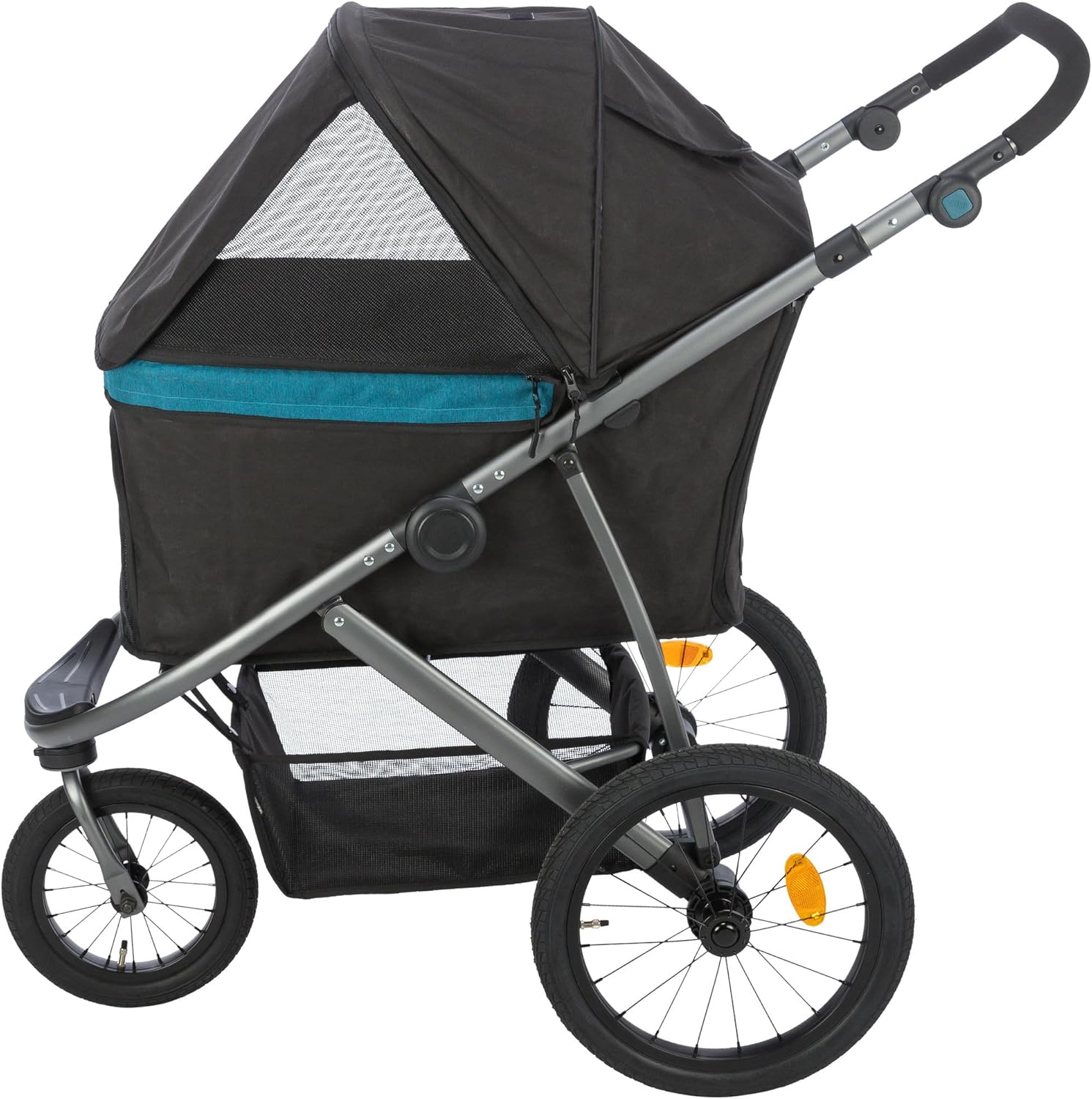 Detalle de TRIXIE Passeggino per cani: carrello robusto per piccoli e medi animali fino a 20 kg