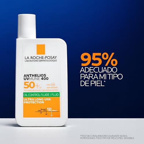 Detalle de La Roche-Posay Fluido Invisible SPF50+ | protector solar de acabado matte y alta protección