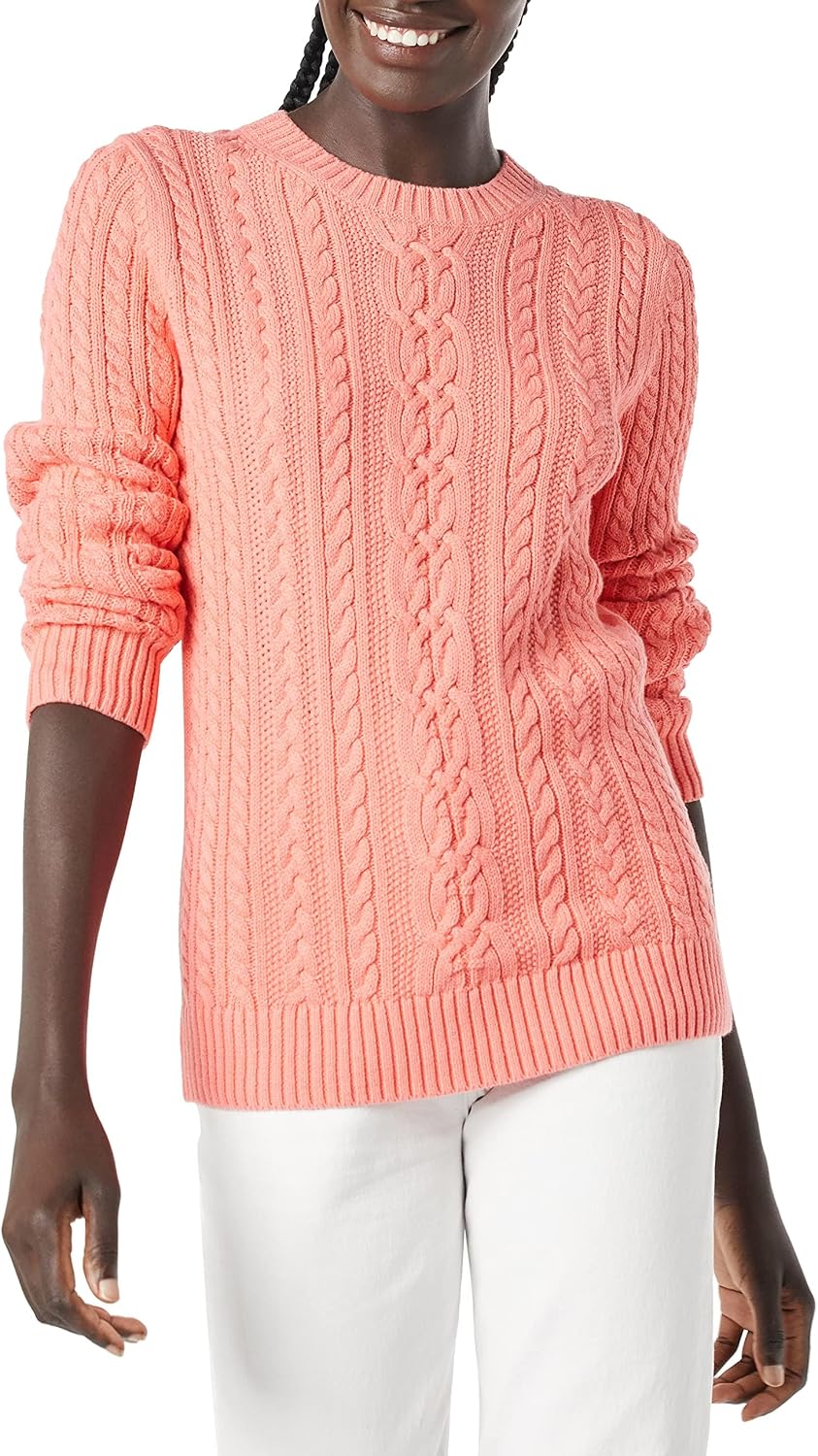 Detalle de Amazon Essentials Pullover Fisherman Rundhalsausschnitt