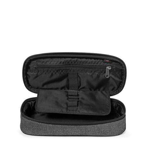Detalle de EASTPAK Oval Single Trousse - Black Denim (Gris) : compact et robuste pour l’essentiel