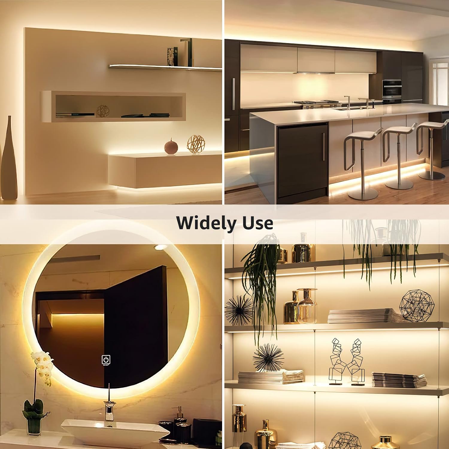 Thumbnail 6 de Lepro Warm White LED Strip Light 5M 300 LEDs 3000K 🌟