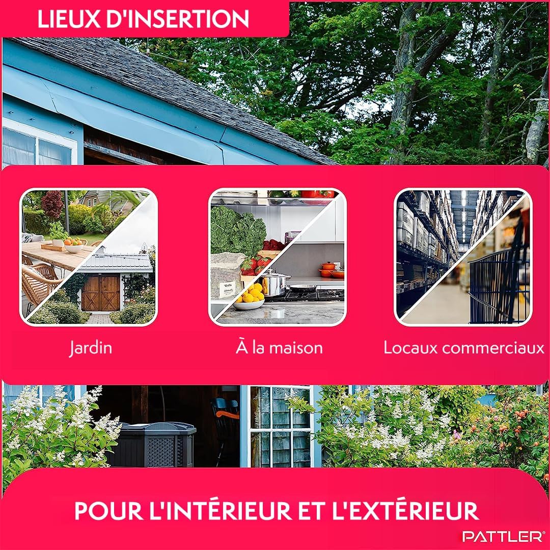 Thumbnail 6 de PATTLER® Piège à Souris Vivantes Extra Grand — Capture sans poison, transparent