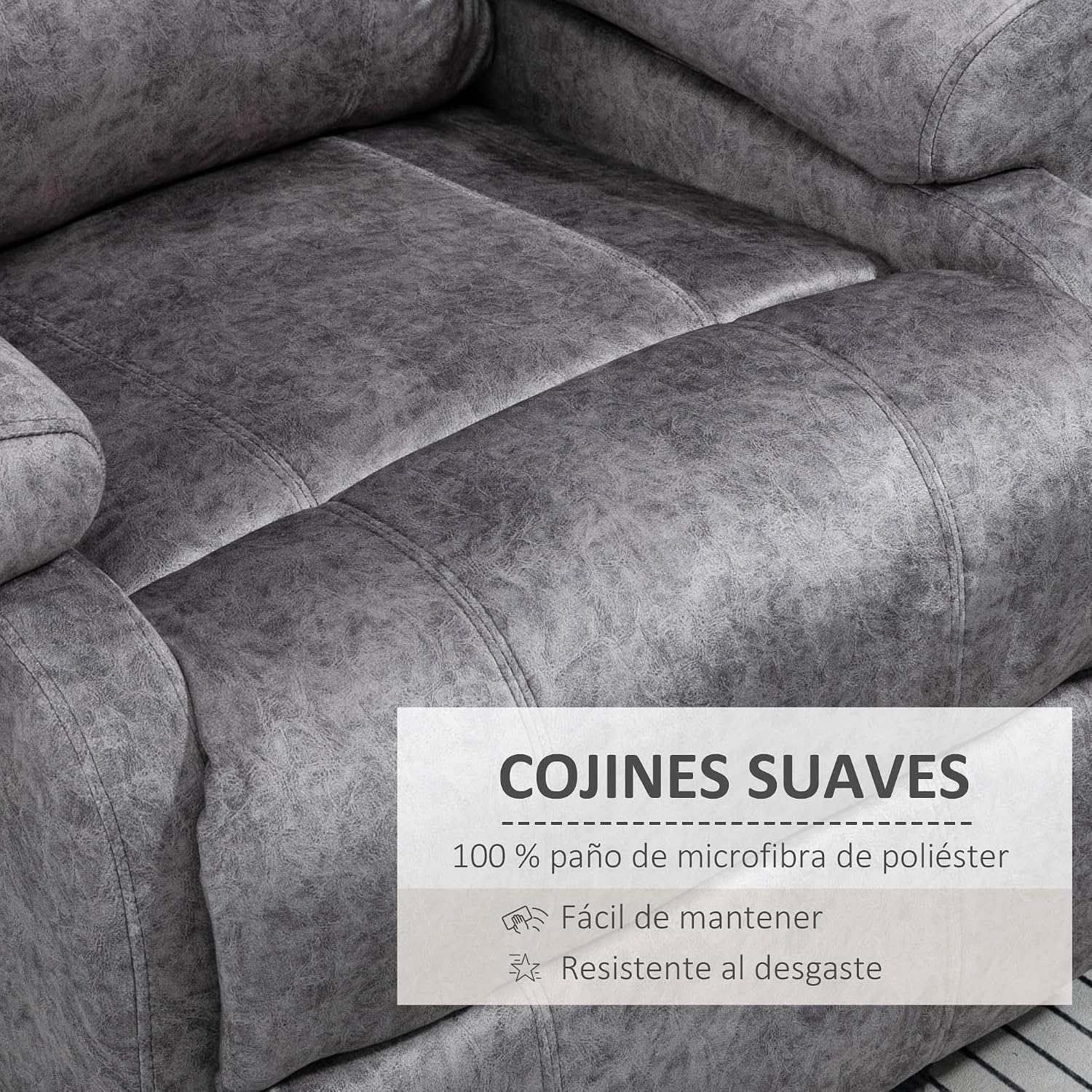 Thumbnail 5 de HOMCOM Sillón Relax Reclinable 135°