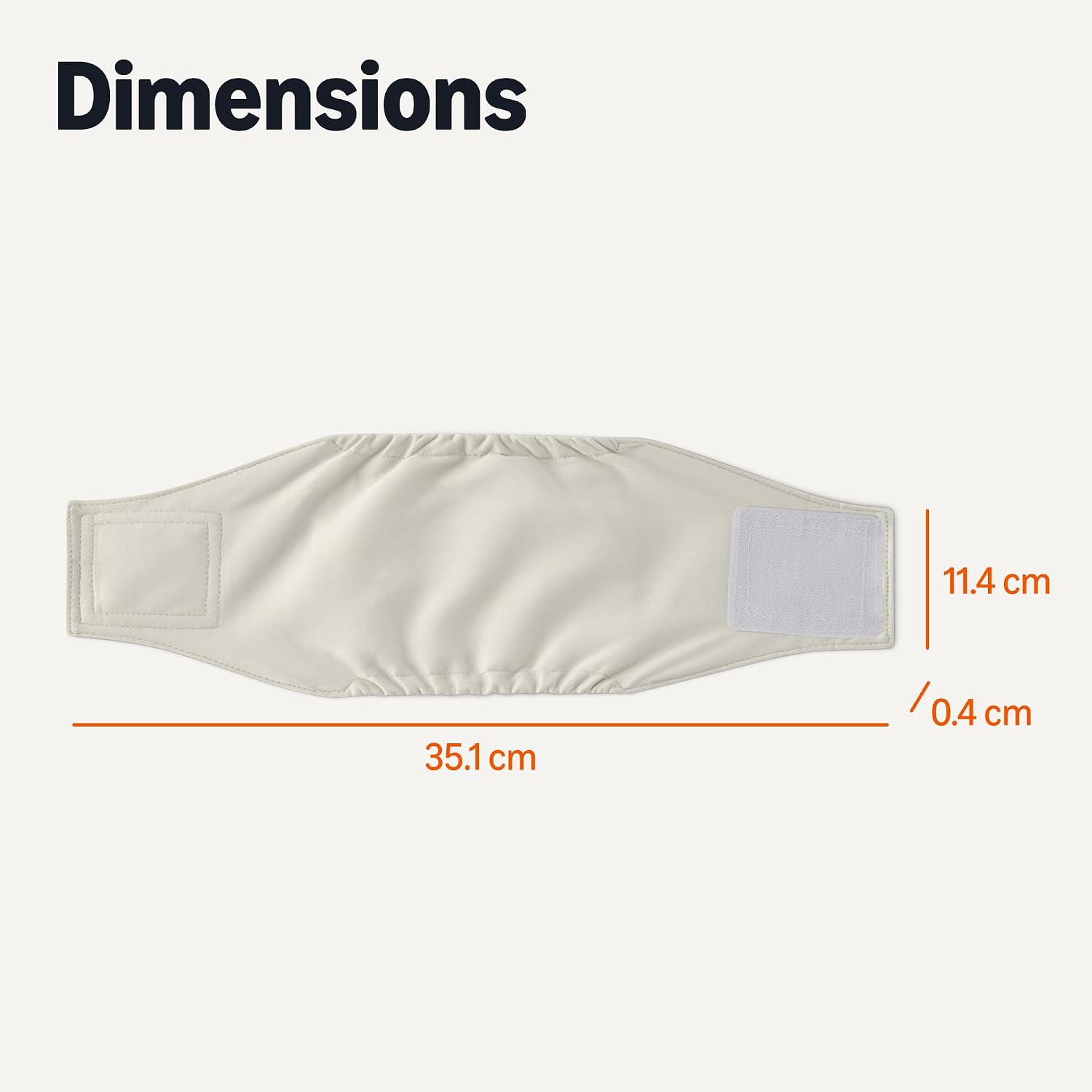 Thumbnail 4 de Amazon Basics Washable Dog Diapers Male XS 3-pack