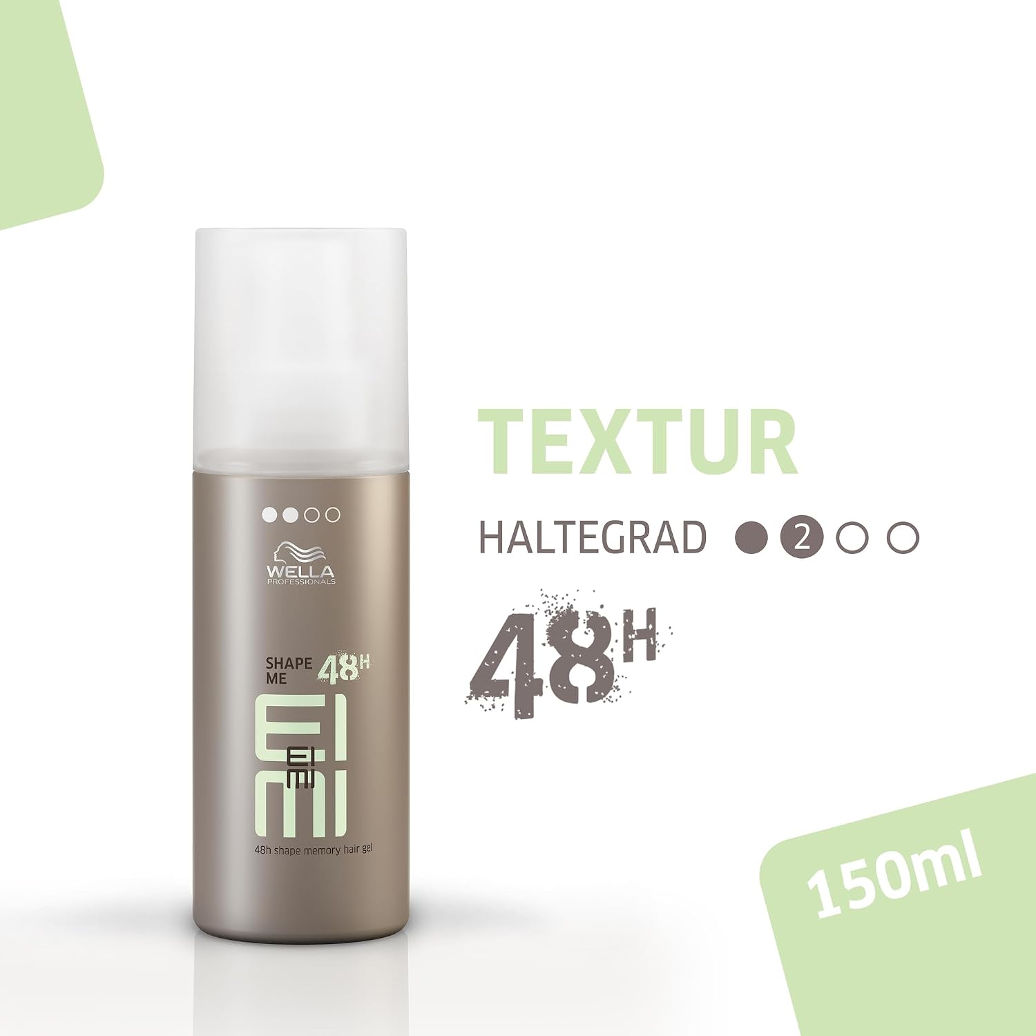 Detalle 2 de Wella Professionals EIMI Shape Me Liquid-Haargel mit 48 h Halt (150 ml) – formbares Styling