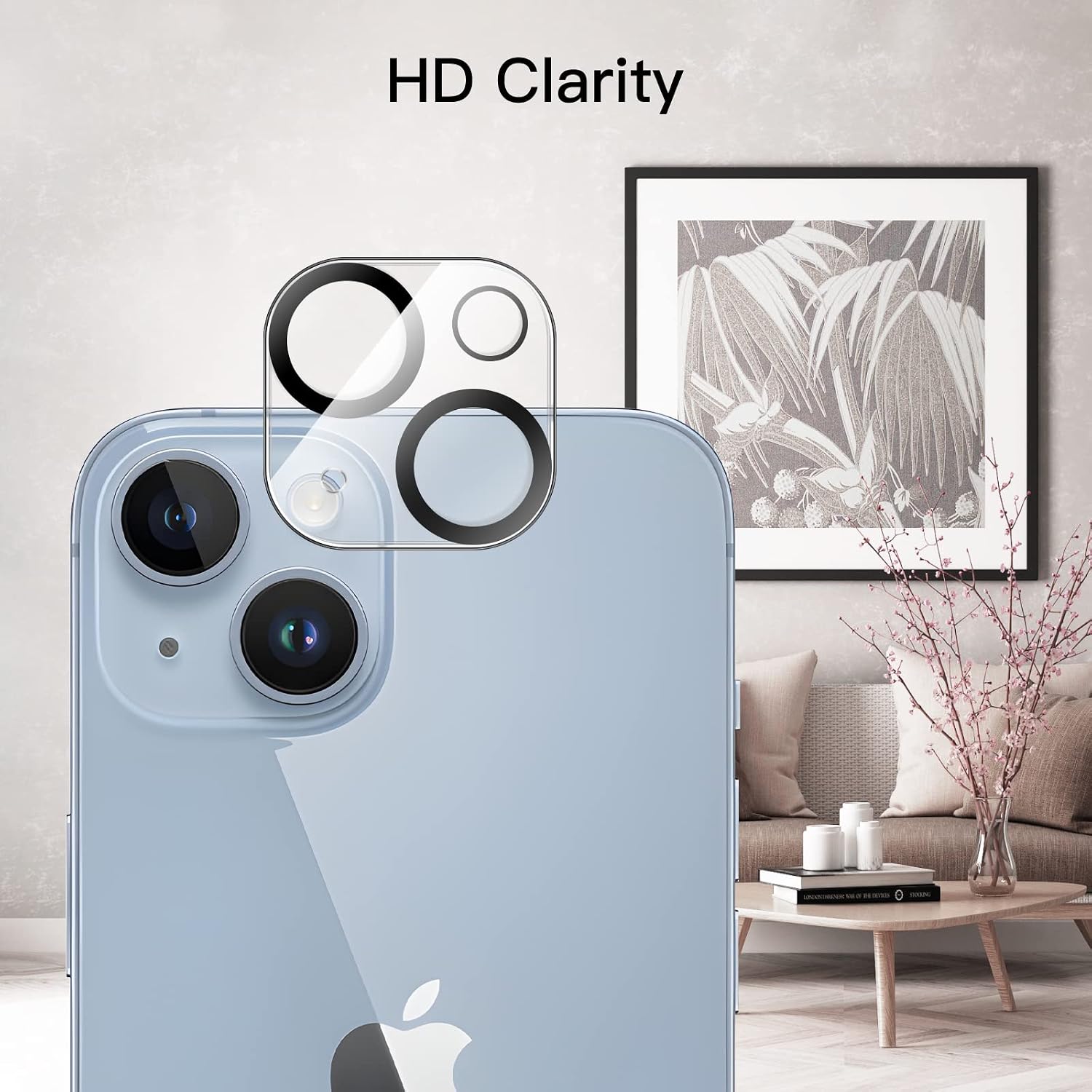 Thumbnail 3 de JETech Full Coverage Screen Protector iPhone 14