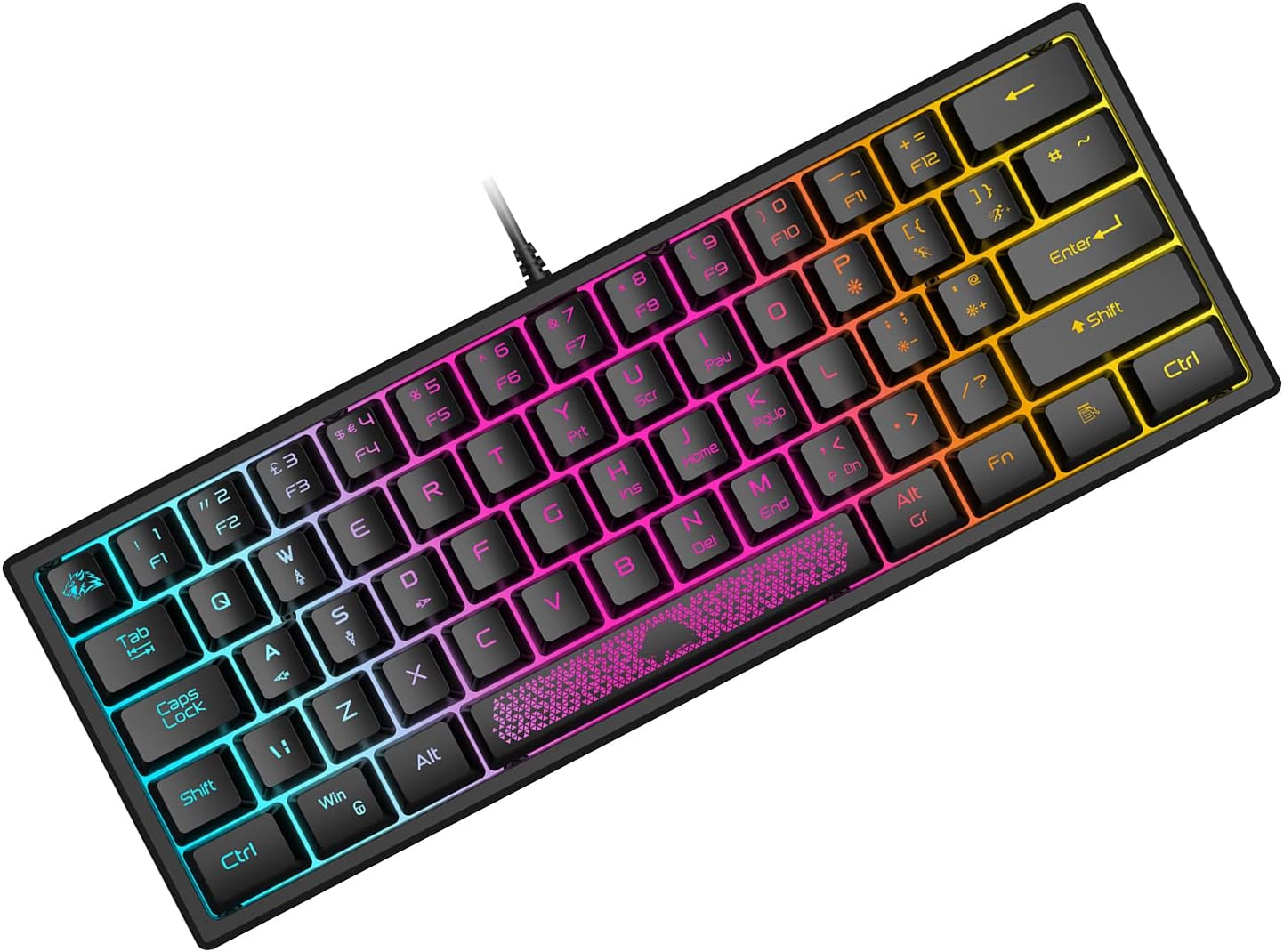 Detalle de ZIYOU LANG Mini 60% Clavier de Jeu