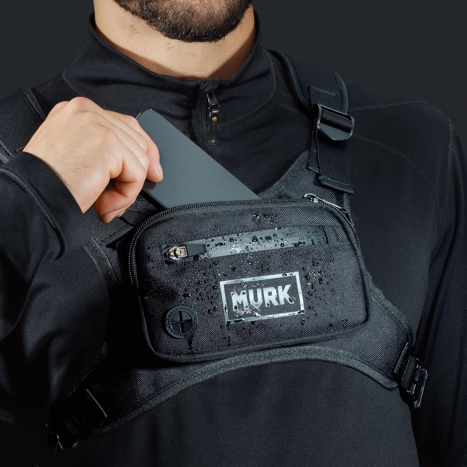 Thumbnail 5 de MVRK Water Resistant Chest Pack running vest