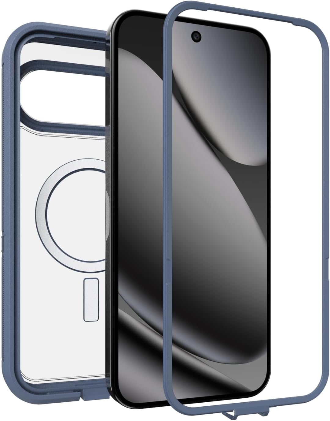 Detalle de OtterBox Defender Series Pro XT avec Pixelsnap pour Google Pixel 10 Pro XL – Bleu